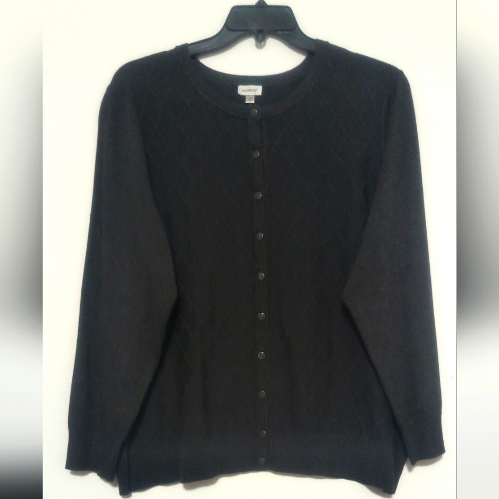 New Gray Cardigan / Size 2X